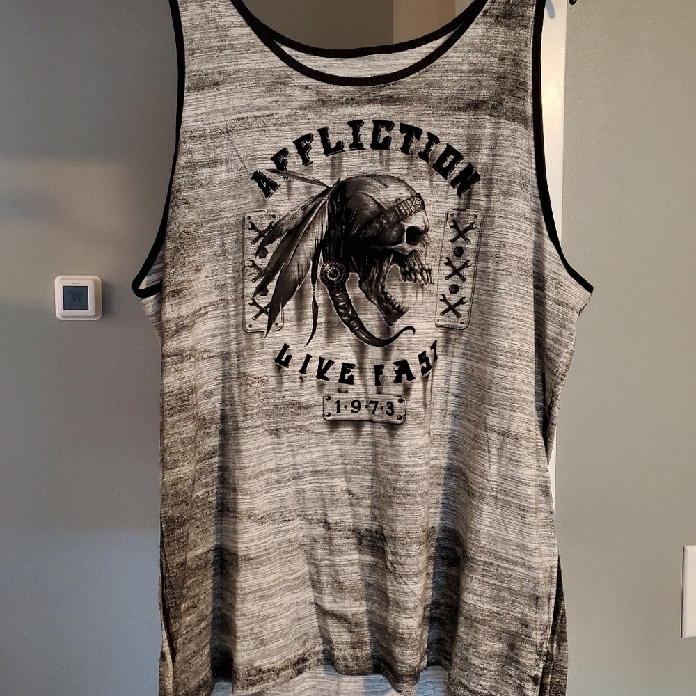 Men's 3XL Affliction Tank Top